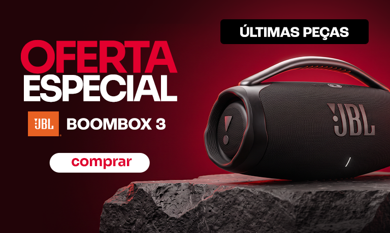 [PARCERIA] OFERTA BOOMBOX 3 - JBL - Destaque